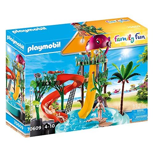 플레이모빌 PLAYMOBIL Water Park with Slides