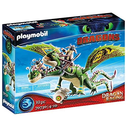 플레이모빌 Playmobil Dragon Racing: Ruffnut and Tuffnut with Barf and Belch