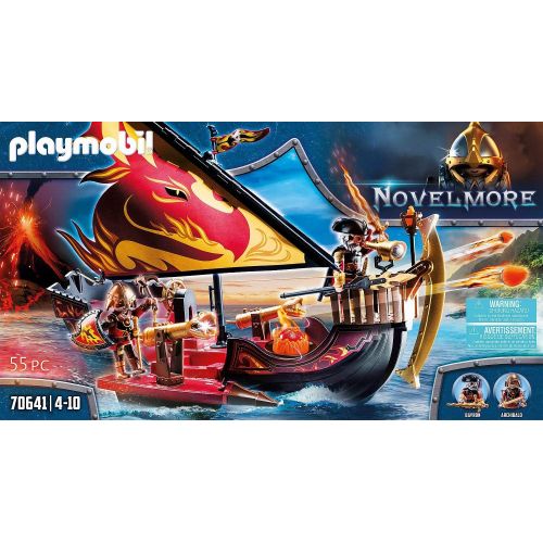 플레이모빌 Playmobil Burnham Raiders Fire Ship