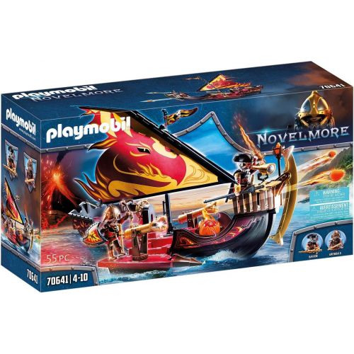 플레이모빌 Playmobil Burnham Raiders Fire Ship