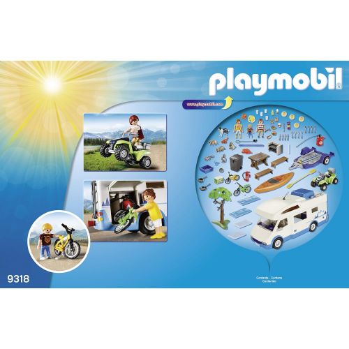 플레이모빌 PLAYMOBIL Camping Mega Set Toy & Barn with Silo