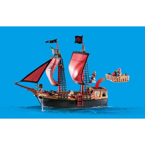 플레이모빌 Playmobil Pirates 70411 Skull Pirate for Children Ages 5+, [Exclusive]