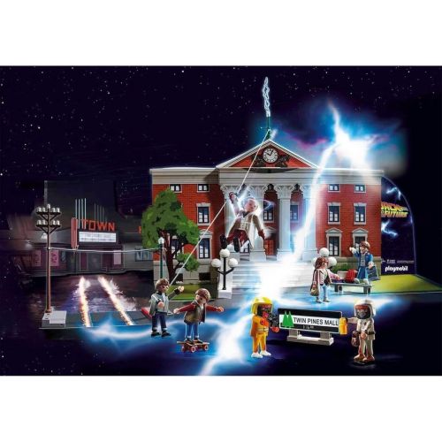 플레이모빌 PLAYMOBIL Back To The Future Advent Calendar & Back To The Future Part II Hoverboard Chase