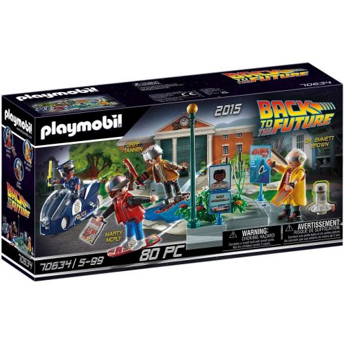 플레이모빌 PLAYMOBIL Back To The Future Advent Calendar & Back To The Future Part II Hoverboard Chase