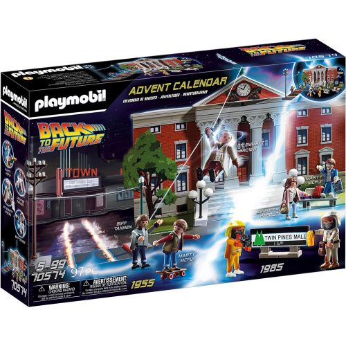 플레이모빌 PLAYMOBIL Back To The Future Advent Calendar & Back To The Future Part II Hoverboard Chase