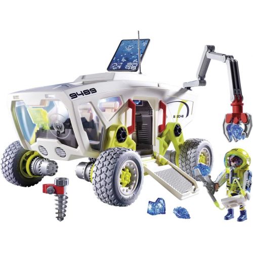 플레이모빌 PLAYMOBIL 9487 Spielzeug-Mars-Station & 9489 Spielzeug-Mars-Erkundungsfahrzeug