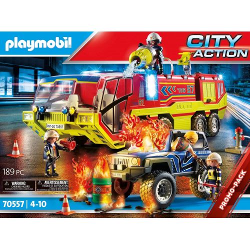 플레이모빌 Playmobil Fire Engine with Truck