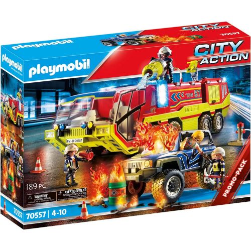 플레이모빌 Playmobil Fire Engine with Truck