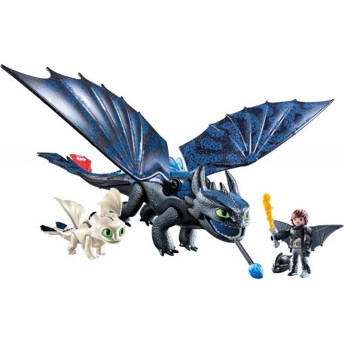 플레이모빌 PLAYMOBIL How to Train Your Dragon III Hiccup & Toothless with Baby Dragon