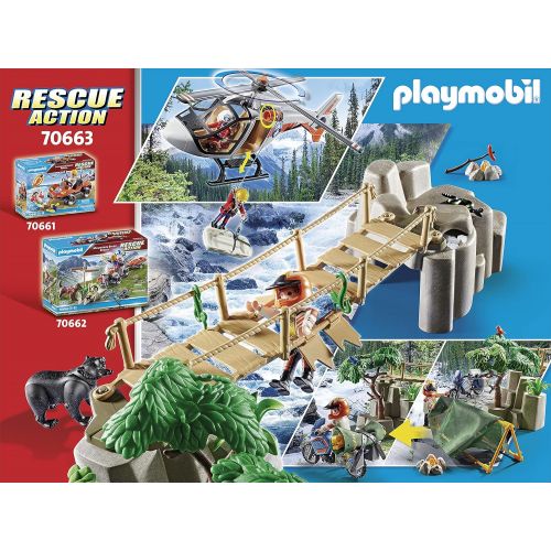 플레이모빌 Playmobil Canyon Copter Rescue