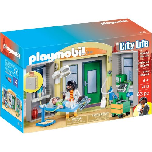 플레이모빌 PLAYMOBIL Hospital Play Box