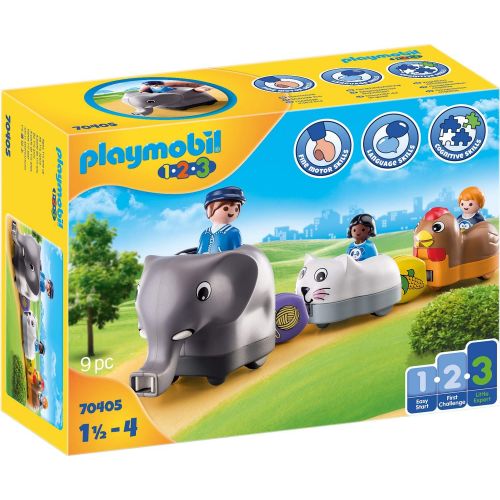 플레이모빌 PLAYMOBIL 1.2.3 Animal Train