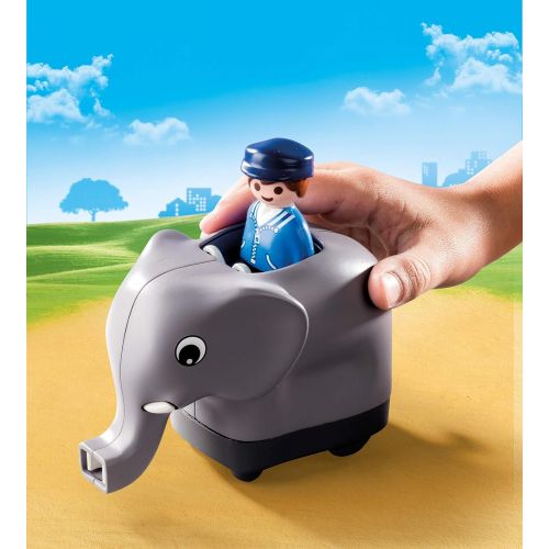 플레이모빌 PLAYMOBIL 1.2.3 Animal Train