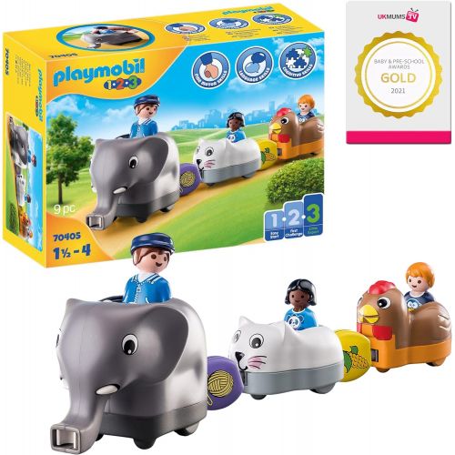 플레이모빌 PLAYMOBIL 1.2.3 Animal Train