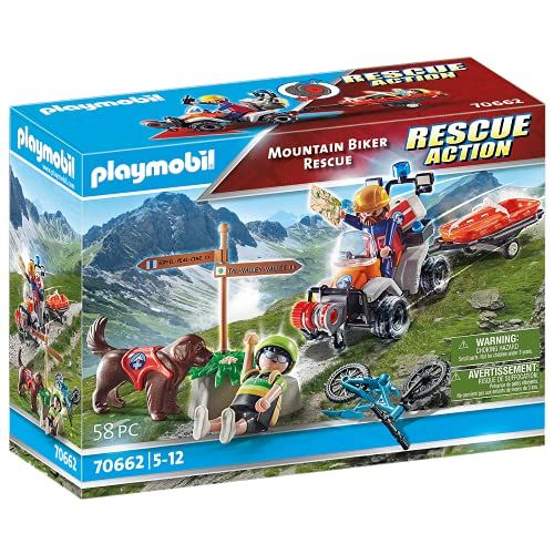 플레이모빌 Playmobil Mountain Biker Rescue