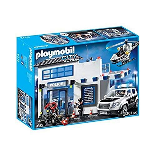 플레이모빌 Playmobil Police Station Building Set