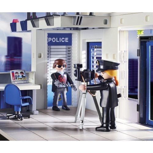 플레이모빌 Playmobil Police Station Building Set