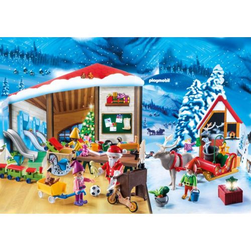 플레이모빌 Playmobil Advent Calendar - Santas Workshop