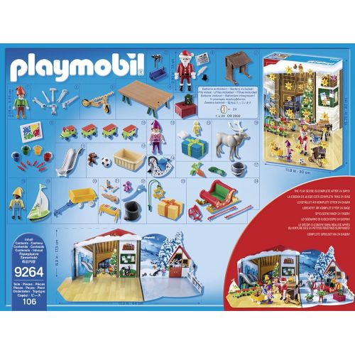 플레이모빌 Playmobil Advent Calendar - Santas Workshop