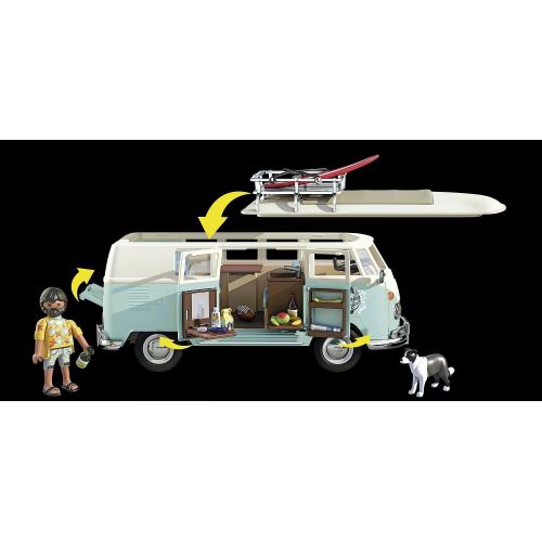 플레이모빌 PLAYMOBIL Volkswagen T1 Camping Bus - Special Edition