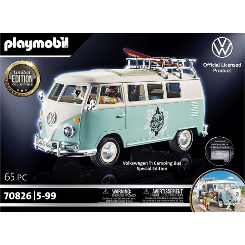 플레이모빌 PLAYMOBIL Volkswagen T1 Camping Bus - Special Edition