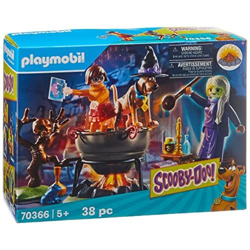 플레이모빌 Playmobil Scooby-DOO! Adventure in The Witch’s Cauldron Playset