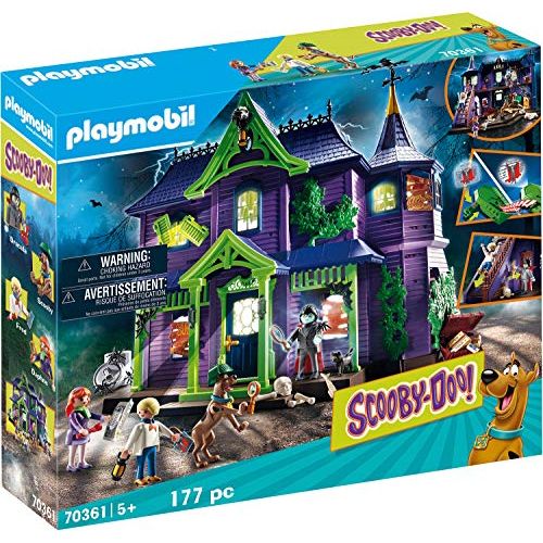 플레이모빌 PLAYMOBIL Scooby-DOO! Adventure in The Mystery Mansion Playset