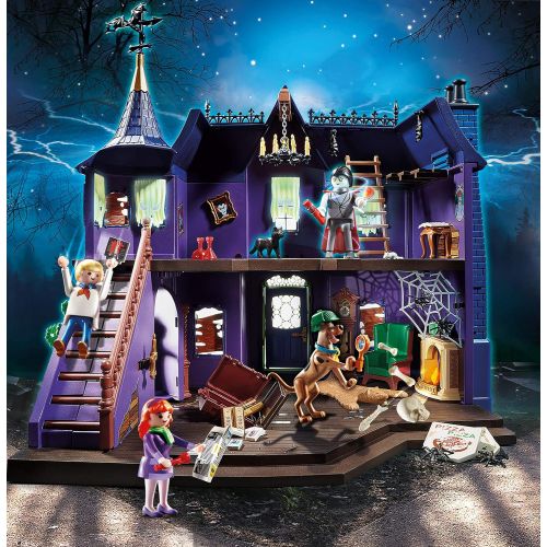 플레이모빌 PLAYMOBIL Scooby-DOO! Adventure in The Mystery Mansion Playset