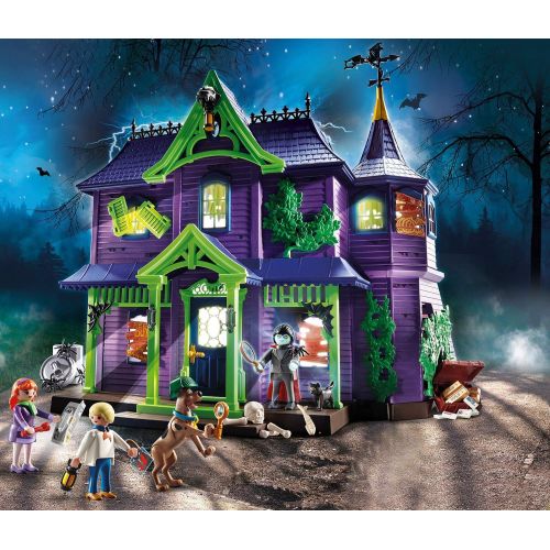 플레이모빌 PLAYMOBIL Scooby-DOO! Adventure in The Mystery Mansion Playset