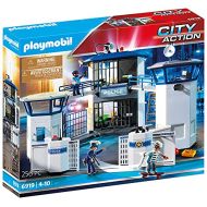 Playmobil Police Command Center with Prison Playset Multicolor, Dimensions (LxWxH) cm: 63 x 45 x 26