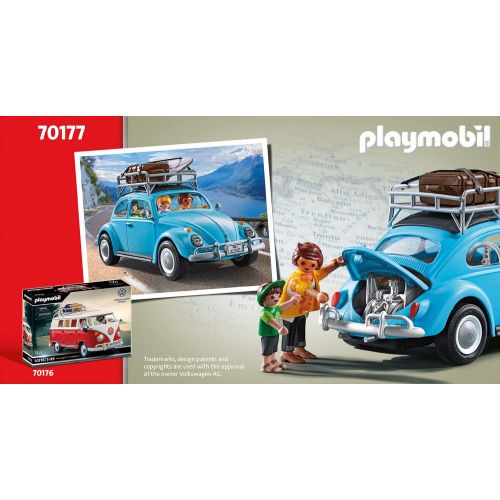 플레이모빌 Playmobil Volkswagen Beetle, 34.8 x 18.7 x 9.0 cm