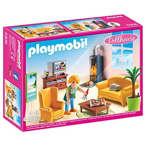 플레이모빌 PLAYMOBIL Living Room with Fireplace