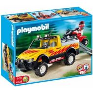 PLAYMOBIL Pick-Up Truck with Quad Bike by Playmobil