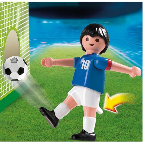 플레이모빌 PLAYMOBIL France Soccer Player Toy