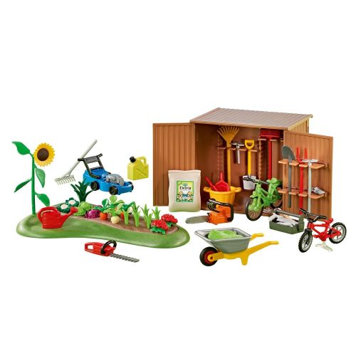 플레이모빌 PLAYMOBIL Playmobil 6558 Tool Shed With Garden