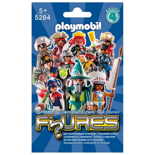 플레이모빌 PLAYMOBIL Boys Mystery Figures - Series 4 Action Figure (Styles May Vary)