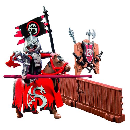 플레이모빌 PLAYMOBIL Dragon Tournament Knight Play Set