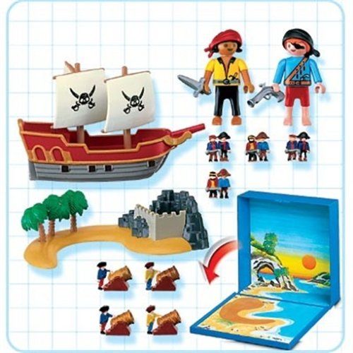 플레이모빌 PLAYMOBIL Playmobil Micro - Pirate Micro World