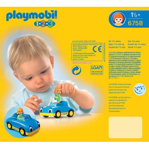 플레이모빌 PLAYMOBIL 1.2.3 Convertible Car