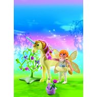 PLAYMOBIL Flower Fairy with Unicorn Sun Beam Playset