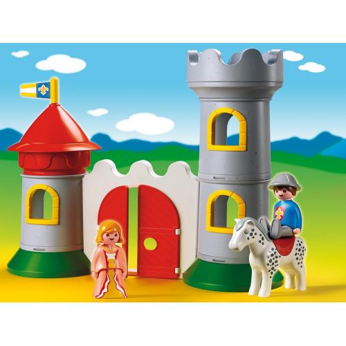 플레이모빌 PLAYMOBIL 1.2.3 My First Knights Castle