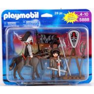 PLAYMOBIL Playmobil Knights with Horse, Armor and Accessories 28 Piece Playset 5888