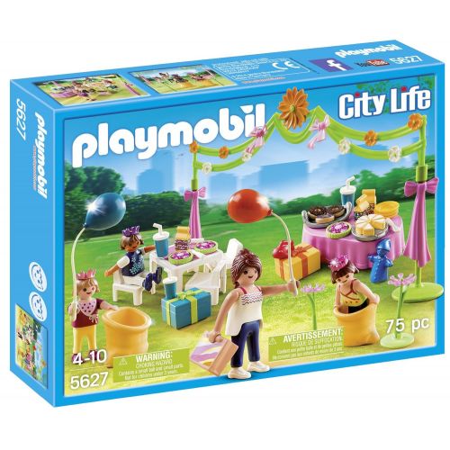 플레이모빌 PLAYMOBIL 5627 Childrens Birthday Party Playset (Discontinued by Manufacturer)