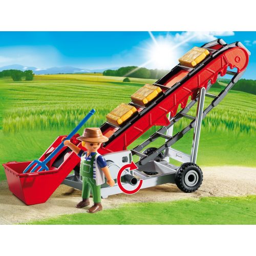 플레이모빌 PLAYMOBIL Hay Bale Conveyor