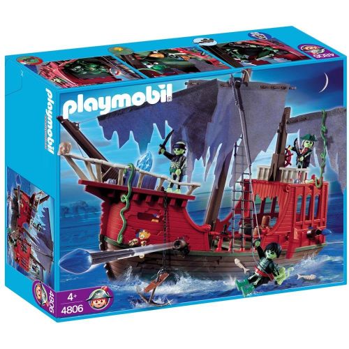 플레이모빌 PLAYMOBIL Playmobil Ghost Pirate Ship Set