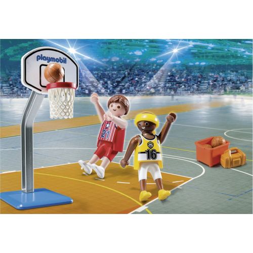 플레이모빌 PLAYMOBIL Basketball Carrying Case Playset