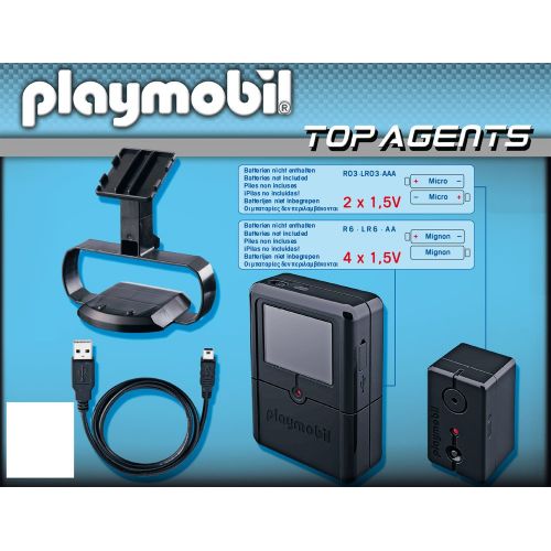플레이모빌 PLAYMOBIL Spying Camera Set Toy