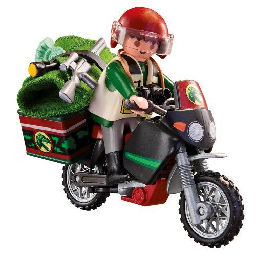 플레이모빌 PLAYMOBIL Explorer with Motorcycle