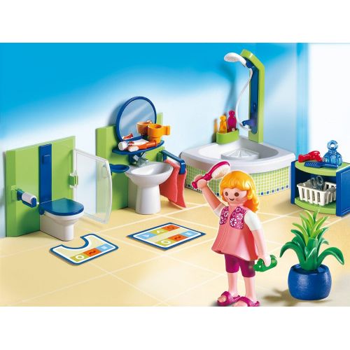 플레이모빌 PLAYMOBIL Playmobil Family Bathroom