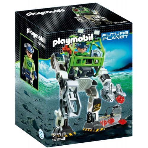 플레이모빌 PLAYMOBIL E-Rangers Collectobot Construction Set